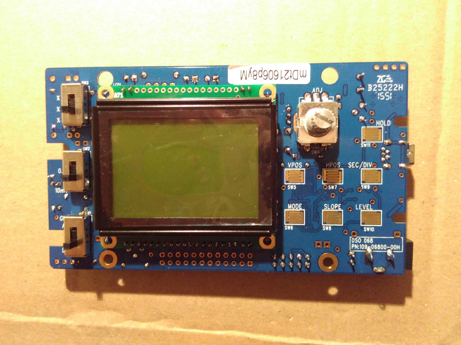 The display is in place, too